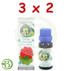 Confezione 3x2 Geranio Olio Essenziale Marnys