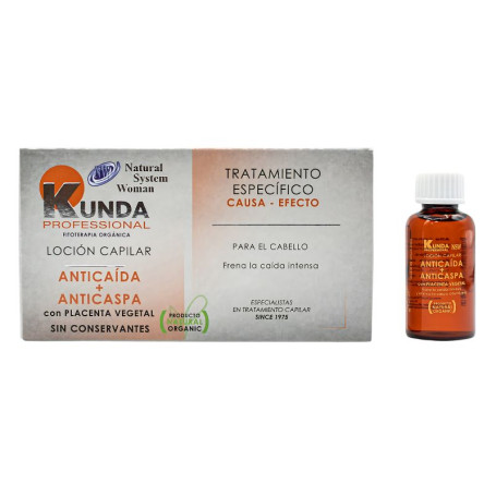 Lozione Anticaduta+Antiforfora 4X25 Ml Natural System Donna
