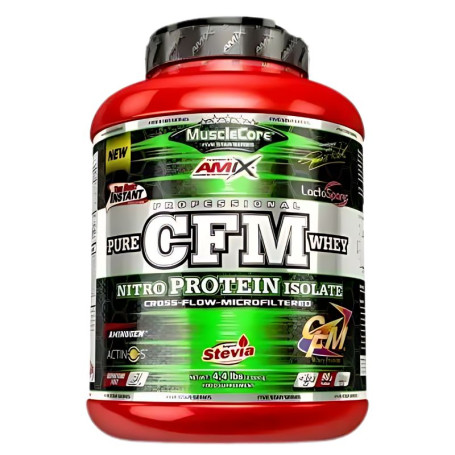 Cfm Nitro Whey With Actinos 2 Kg Doppio Cioccolato Amix