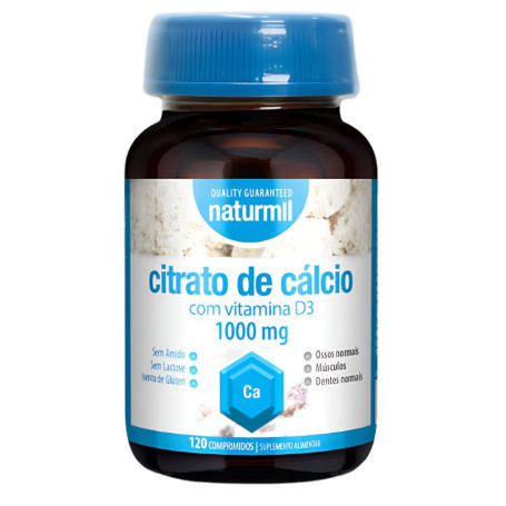 Citrato di Calcio con Vitamina D3 1000Mg 120 Comp Naturmil