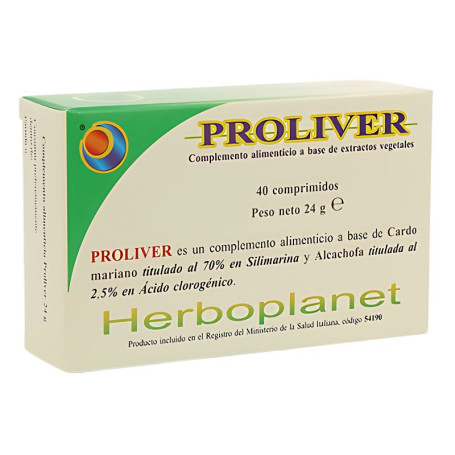 Proliver 24 Compresse Gr 40 in Blister Herboplanet