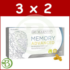 Confezione 3x2 Memory Advanced 60 Capsule Marnys