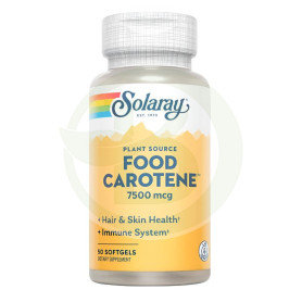 Food Carotene 50 Perlas Solaray