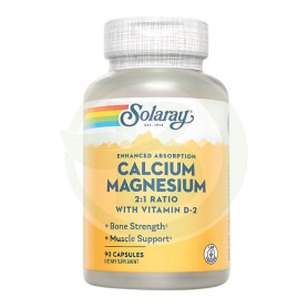 Calcium y Magnesium 90 Capsule Solaray