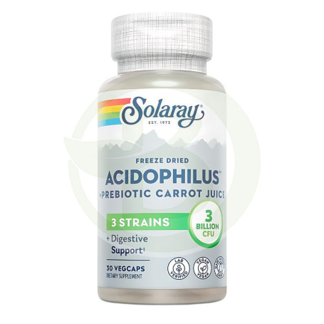 Acidophilus Plus 30 Capsule Solaray