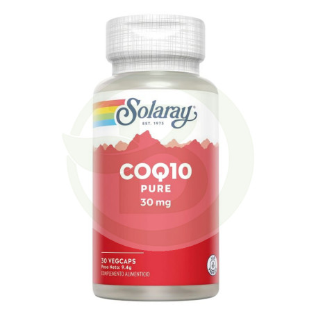 Pure CoQ10 30Mg. 30 Capsule Solaray