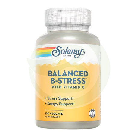 Nutritionally Balanced B-Stress 100 Capsule Vegetali Solaray