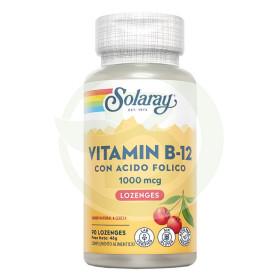 Vitamina B12 e Acido Folico 1.000Mcg. 90 Compresse Solaray