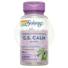 GS Calm (5HTP) 60 Cápsulas Solaray
