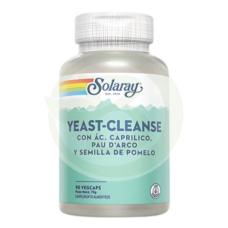 Yeast Cleanse 90 Capsule Vegetali Solaray