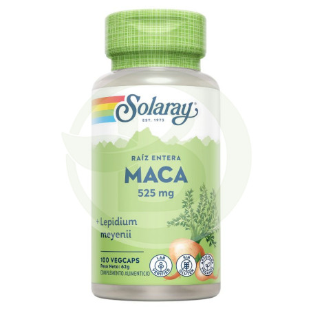 Maca 525Mg. 100 Capsule Solaray