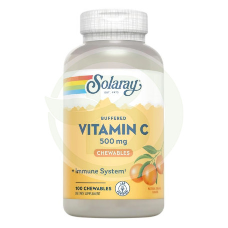 Vitamina C 500Mg. 100 Compresse Masticabili Solaray