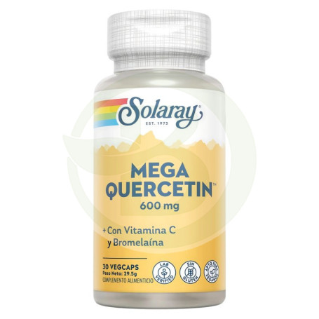 Mega Quercetín 600Mg. 60 Capsule Solaray