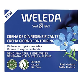 Crema da giorno rossa. Blu e Stella Alpina 40Ml Weleda