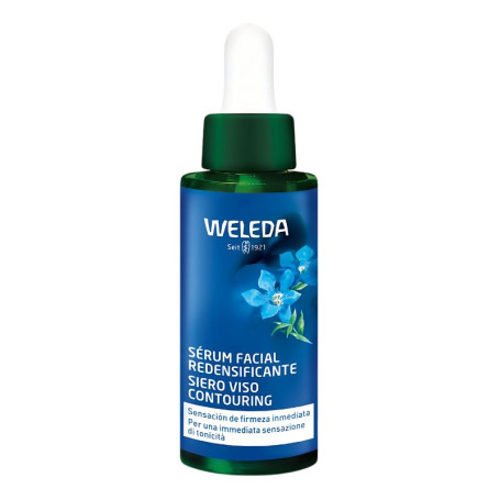 Siero viso rosso. Genziana blu e stella alpina 30 ml Weleda