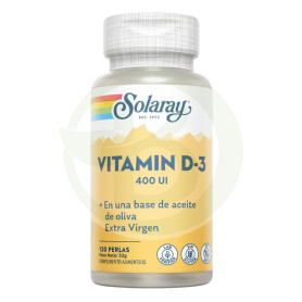 Vitamina D3 400UI 120 Perle Solaray