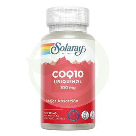 UBIQUINOL COQ-10 100Mg. 30 PERLE SOLARAY