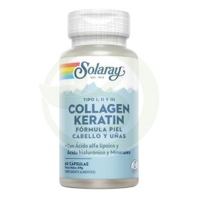 Collagen Keratin 60 Capsule Solaray