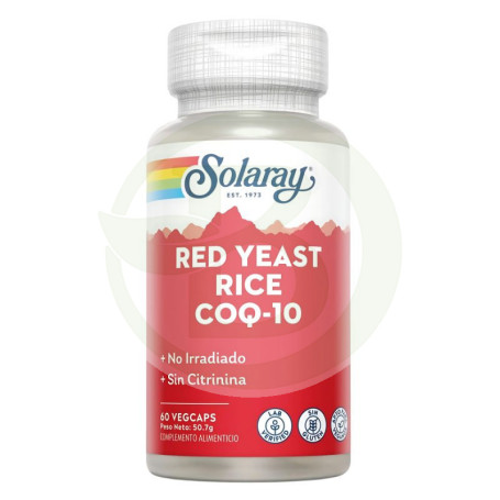Red Yeast Rice Plus Q10 60 Capsule Solaray