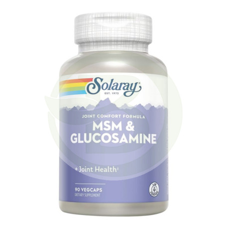 MSM & Glucosamine 90 Capsule Solaray