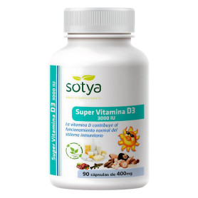 Super Vitamina D3 3000Ui 90 Capsule Sotya
