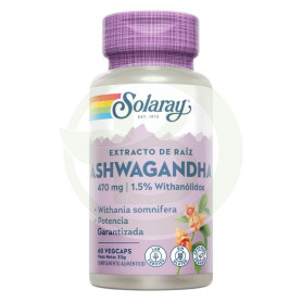 Ashwagandha 470Mg. 60 Capsule Solaray