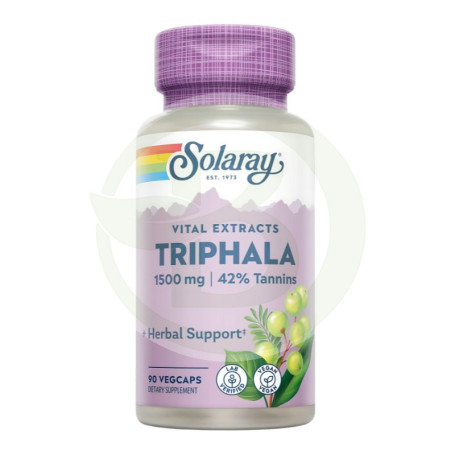Triphala 500Mg. 60 Capsule Solaray