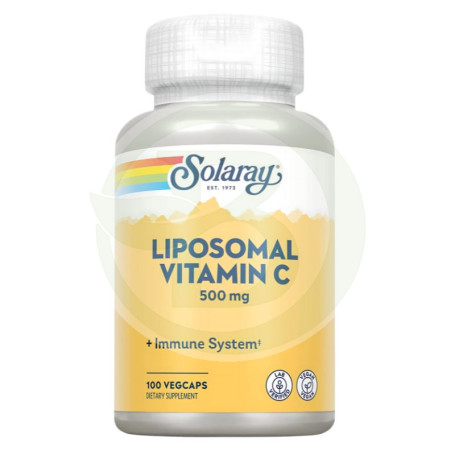 Lipo Vitamin C 400Mg. 100 Capsule Vegetali Solaray