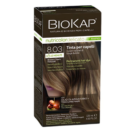 Rapid Delicato 8.03 Biondo Chiaro Naturale 135Ml Biokap