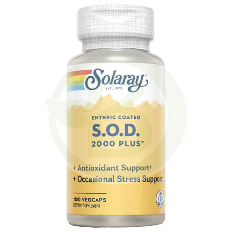 S.O.D 2000 Plus 100 Capsule Vegetali Solaray