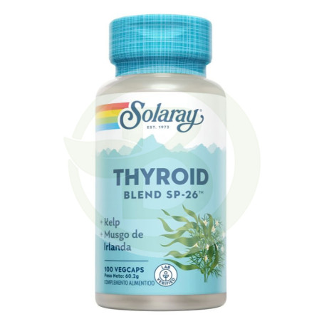 Thyroid Blend 100 Capsulas Vegetales Solaray