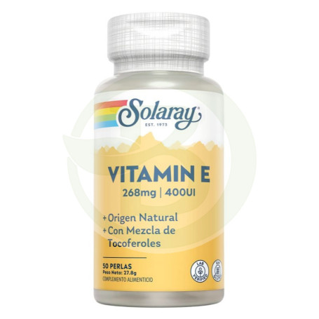 Vitamina E 50 Perle Solaray