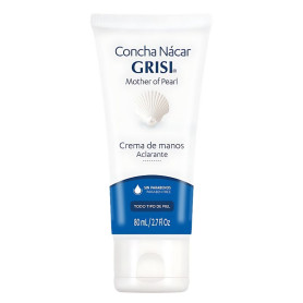 Crema per le mani Nacar Shell 80 ml grigia