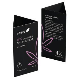 Olio di CBD a spettro completo 4% 10Ml Ebers