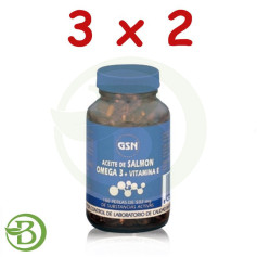 Confezione 3x2 Omega 3 Olio Di Salmone 180 Perle GSN