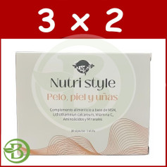 Confezione 3x2 Capelli+Pel+Unghie Nutri Style 30 Capsule Espadiet