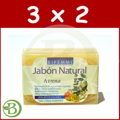 Confezione 3x2 Sapone all&#39;Avena Bifemme