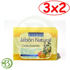 Confezione 3x2 Sapone Tepezcohuite 100Gr. Bifemme