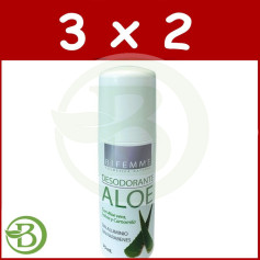 Confezione 3x2 Deodorante All&#39;Aloe Vera 75Ml. Bifemme