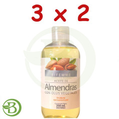 Confezione 3x2 Olio Di Mandorle Dolci 250Ml. Bifemme