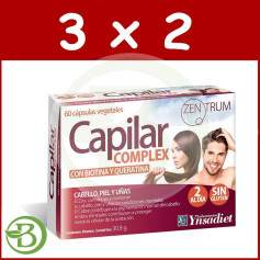 Confezione 3x2 Zentrum Capilar Complex 60 capsule vegetali