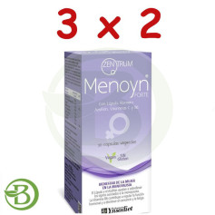 Confezione 3x2 Menoyn Forte Scatola da 30 Capsule Vegetali Ynsadiet