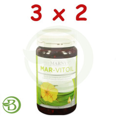 Confezione 3x2 Mar-Vitoil 60 Capsule 1.050Mg. marnys
