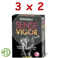 Confezione 3x2 Sense Vigor Forte Contenitore da 30 Capsule Ynsadiet
