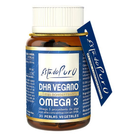 Pure State Dha Vegan Omega 3 30 Perle Vegetali Pure State - Tongil