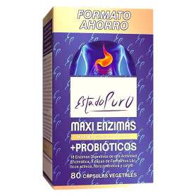 Pure State Maxi Enzymes con Probiotici 80 Cap Pure State - Tongil