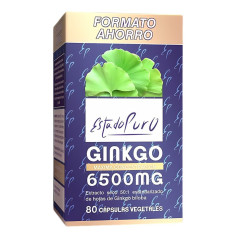 Gingko allo stato puro 6.500 Mg 80 capsule allo stato puro - Tongil