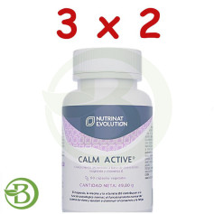 Confezione 3x2 Calm Active 60 Capsule Vegetali Nutrinat Evolution