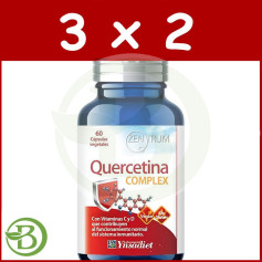 Confezione 3x2 Quercetin Complex 60 Capsule Vegetali Ynsadiet