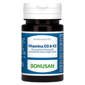 Vitamina D3 e K2 60 Perle Bonusan